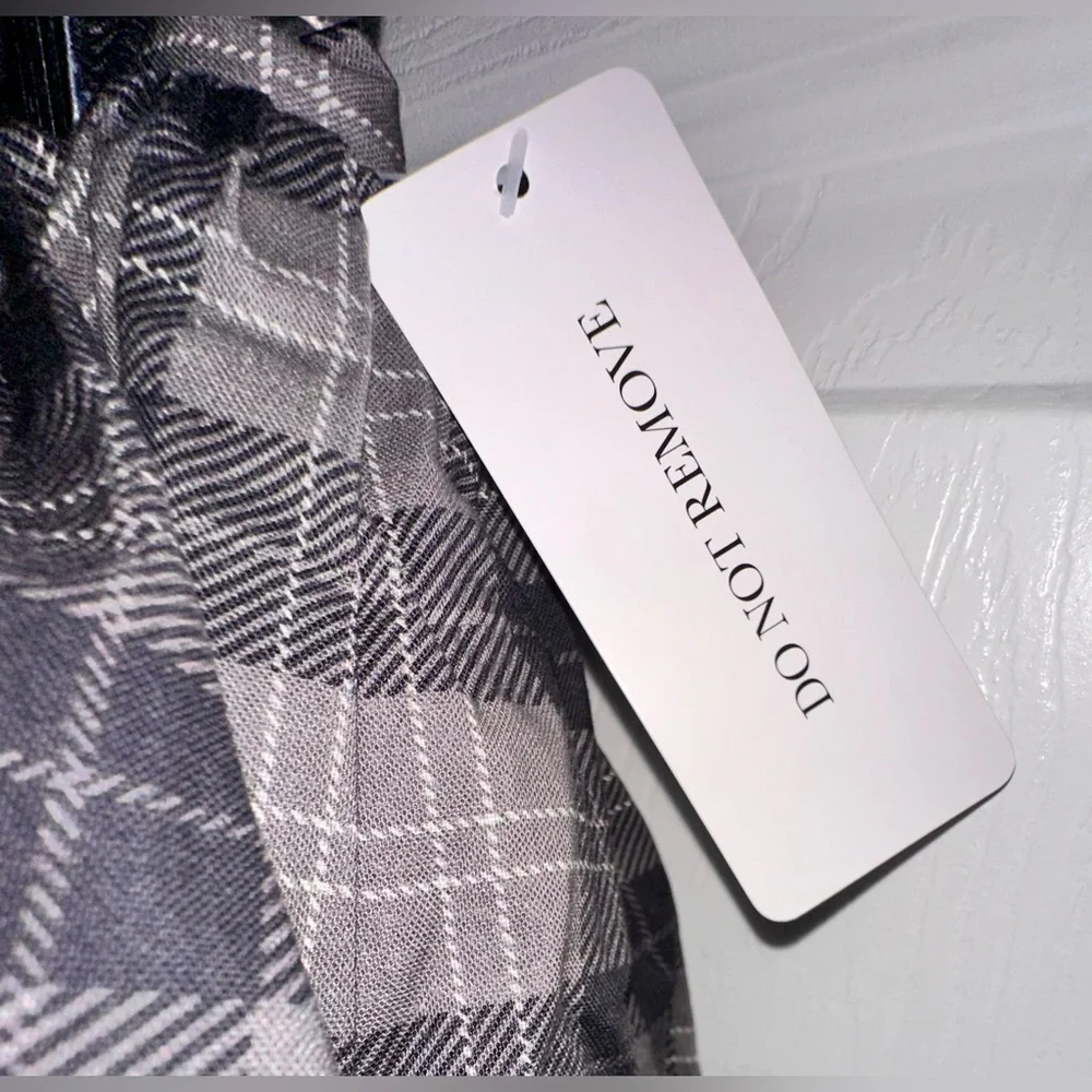 Selkie Cotton Plaid Ruffle Pleated Granger Mini Skirt - Picture 12 of 16